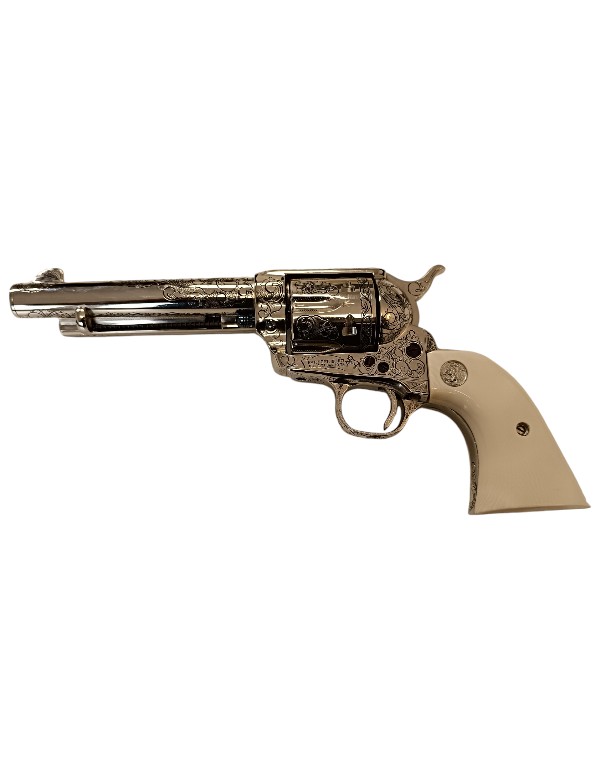 PAIRE DE COLT SAA MOD 1873 CALIBRE 45 COLT