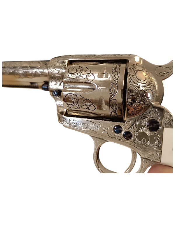 PAIRE DE COLT SAA MOD 1873 CALIBRE 45 COLT