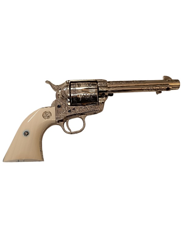 PAIRE DE COLT SAA MOD 1873 CALIBRE 45 COLT