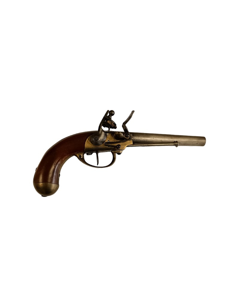 PISTOLET A SILEX REPRODUCTION MARQUE ASM MODELE 1777 DE CAVALERIE