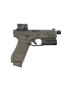 PISTOLET GLOCK 45 HUNTER EDITION A-CUT FILETE COMBO AIMPOINT COA + GTL II CALIBRE 9X19