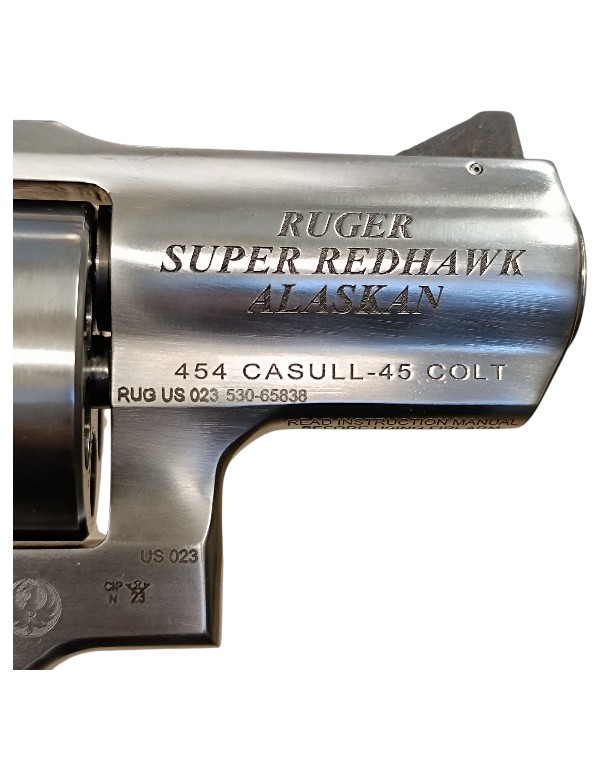REVOLVER RUGER SUPER REDHAWK ALASKA CALIBRE 454 CASULL OCCASION