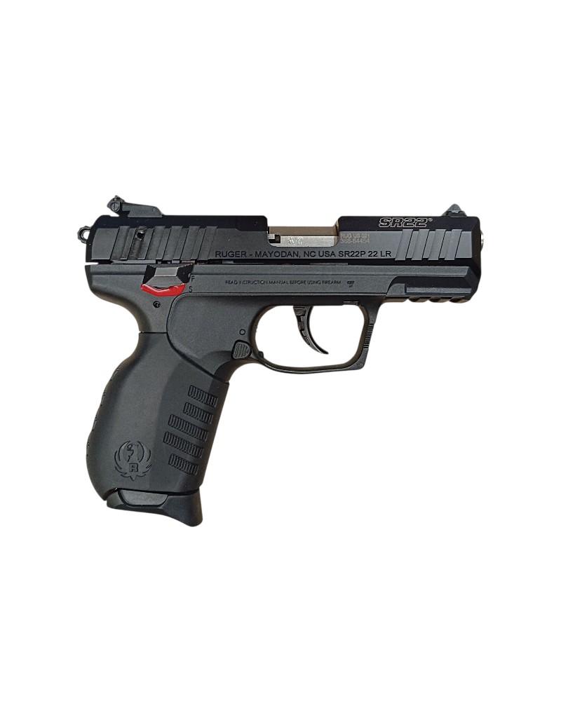 PISTOLET RUGER SR22 FILETE CALIBRE 22 LONG RIFLE OCCASION