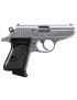 PISTOLET WALTHER PPK INOX CALIBRE 9 MM BROWNING COURT (380 ACP)