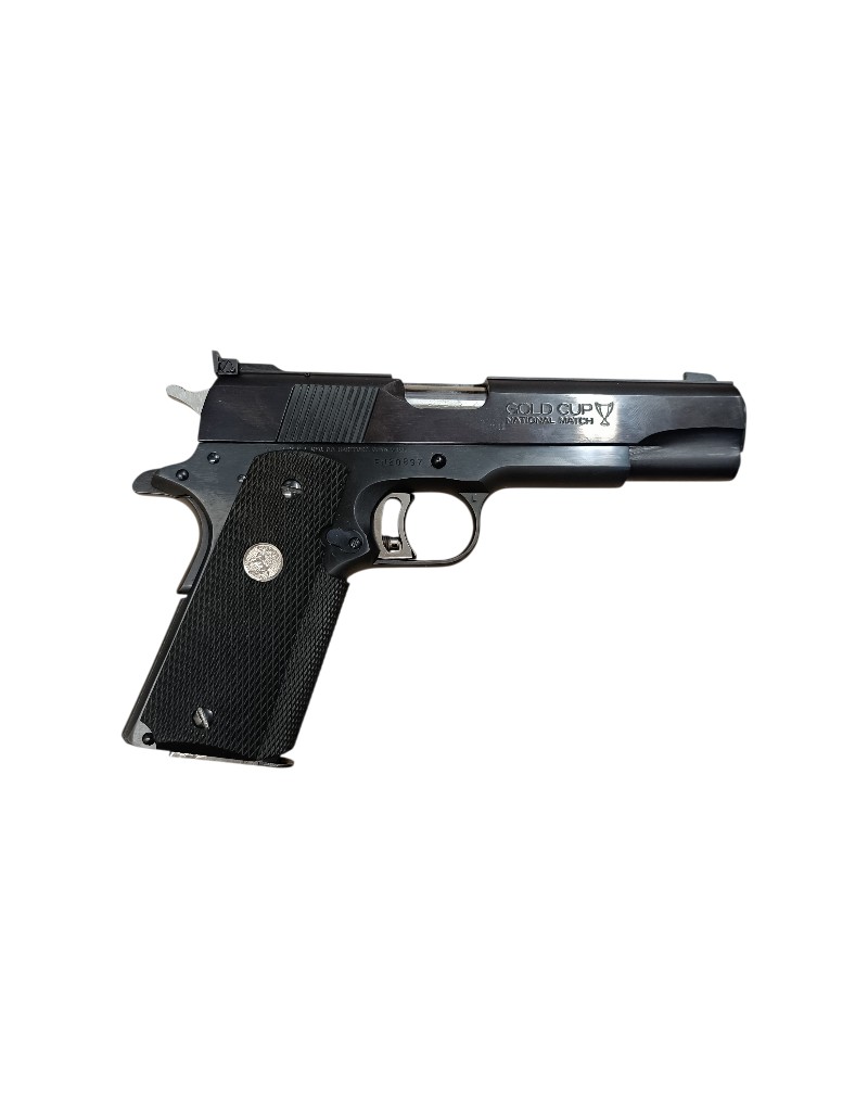 OCCASION PISTOLET COLT 1911 GOLD CUP NATIONAL MATCH MKIV CALIBRE 45 ACP