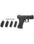 PISTOLET DERYA DY9 OR FILETE NOIR CALIBRE 9X19