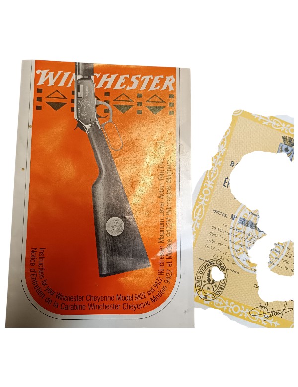 OCCASION CARABINE WINCHESTER 9422 22 LONG RIFLE