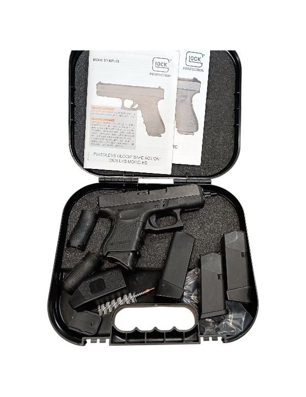 OCCASION PISTOLET GLOCK 26 GEN 4 CALIBRE 9X19