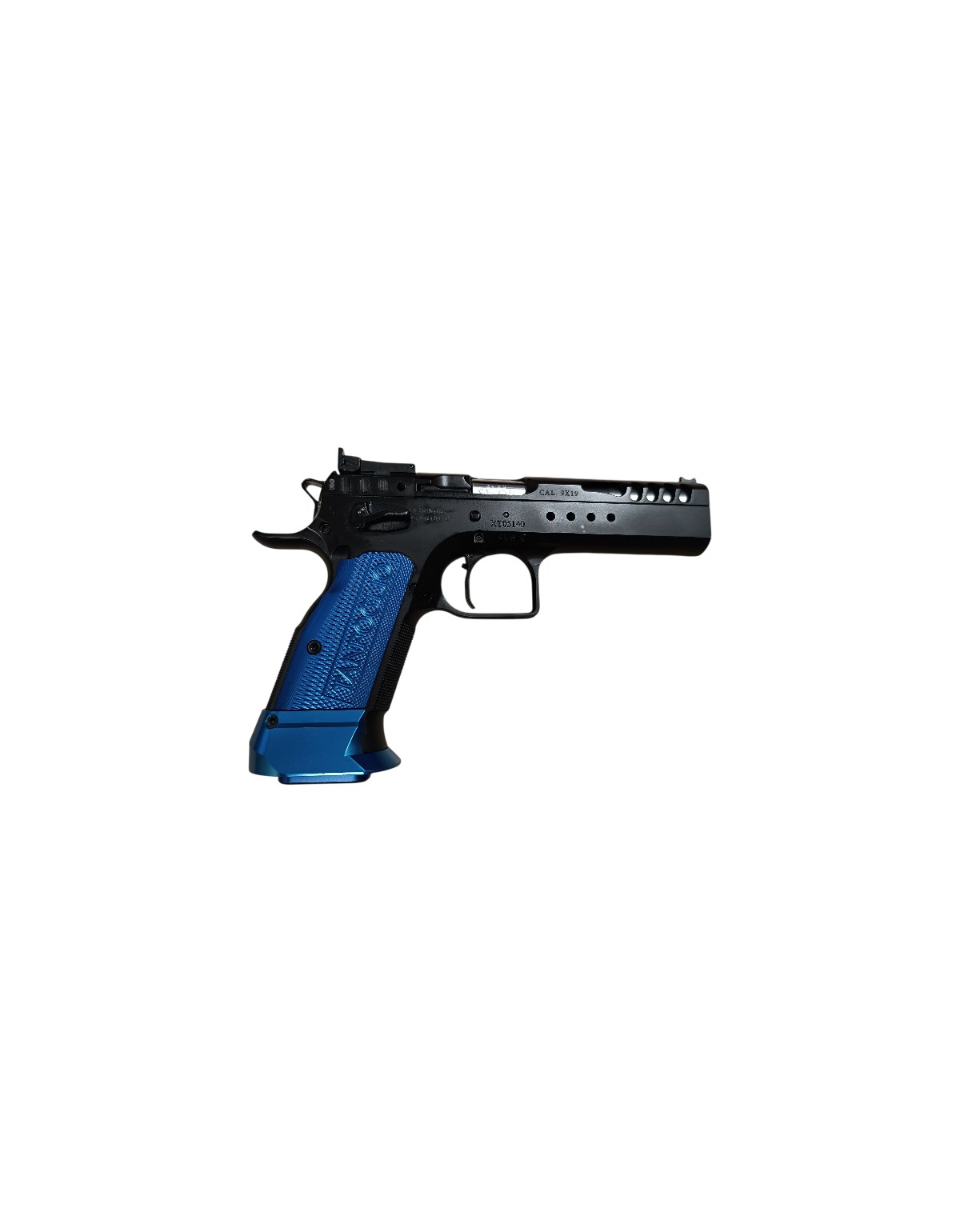 OCCASION PISTOLET TANFOGLIO LIMITED CUSTOM XTREM 9 X 19 (9MM LUGER)