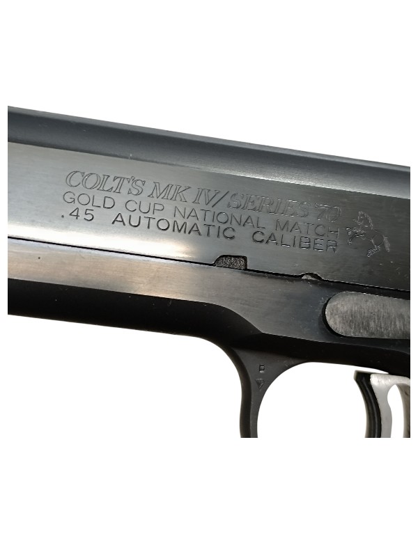 OCCASION PISTOLET COLT 1911 GOLD CUP NATIONAL MATCH CALIBRE 45 ACP