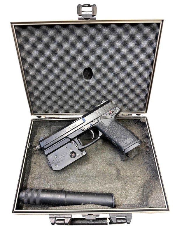 HK MARK 23 45 AUTO (45 ACP) + MODERATEUR DE SON OCCASION