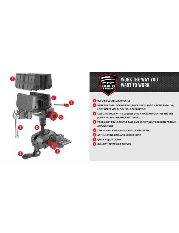 Etau d'armurier REAL AVID