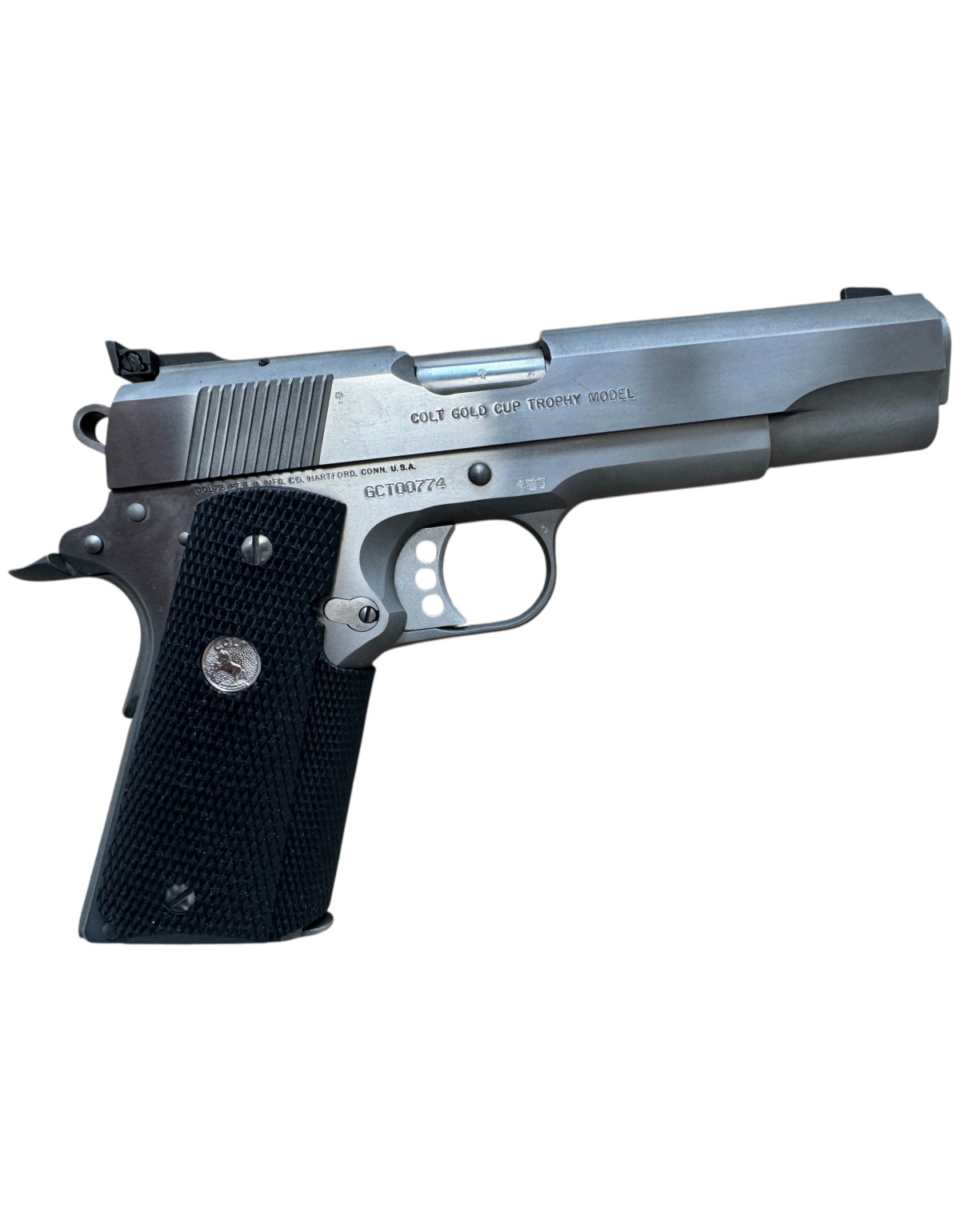 OCCASION PISTOLET COLT 1911 GOLD CUP TROPHY CALIBRE 45 ACP