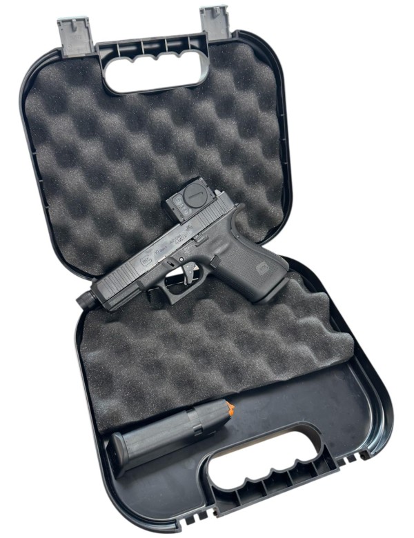 PISTOLET GLOCK 19 GEN 5 CANON FILETE + AIMPOINT ACCRO P2 OCCASION