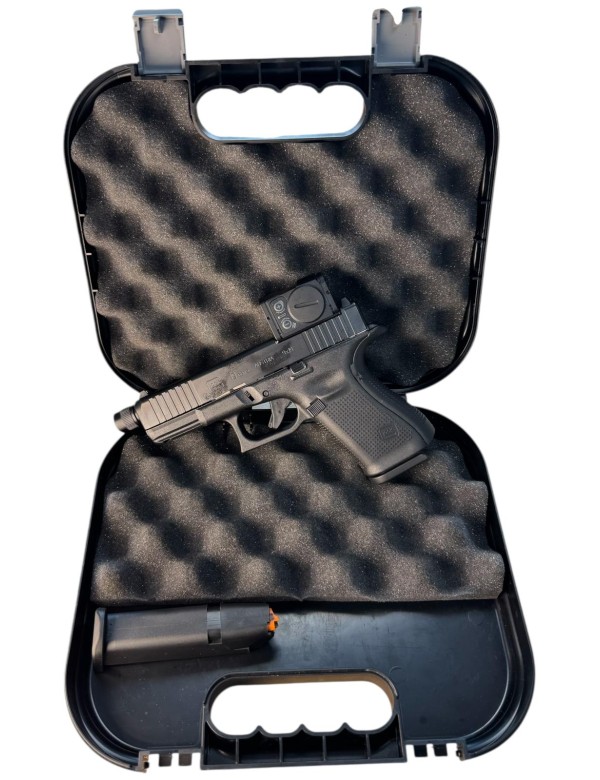 PISTOLET GLOCK 19 GEN 5 CANON FILETE + AIMPOINT ACCRO P2 OCCASION