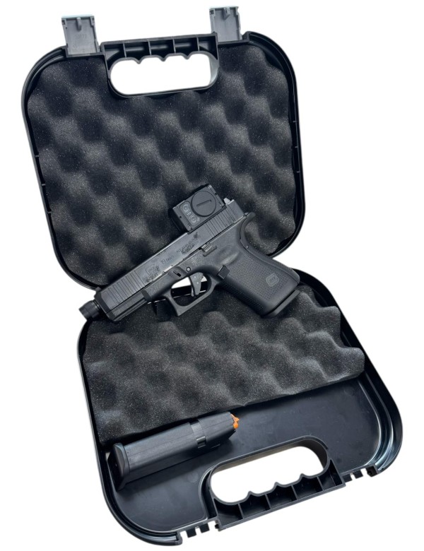 PISTOLET GLOCK 19 GEN 5 CANON FILETE + AIMPOINT ACCRO P2 OCCASION