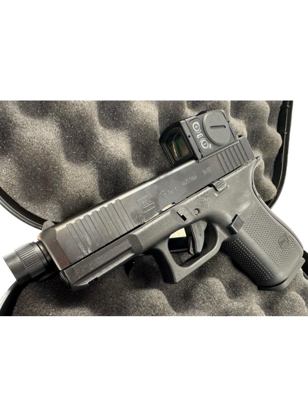 PISTOLET GLOCK 19 GEN 5 CANON FILETE + AIMPOINT ACCRO P2 OCCASION