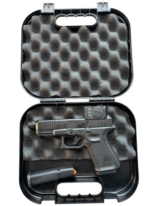 PISTOLET GLOCK 19 GEN 5 CANON FILETE + AIMPOINT ACCRO P2 OCCASION