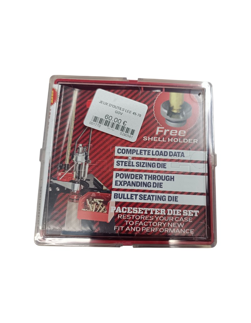 JEUX D OUTILS LEE 45-70 GOV