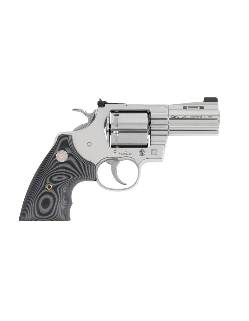 REVOLVER COLT PYTHON 3" COMBAT ELITE STAINLESS CAL 357 MAGNUM
