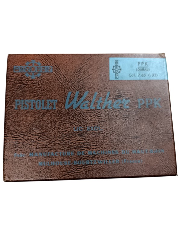 OCCASION PISTOLET WALTHER MANURHIN MOD PPK CALIBRE 7,65 BROWNING