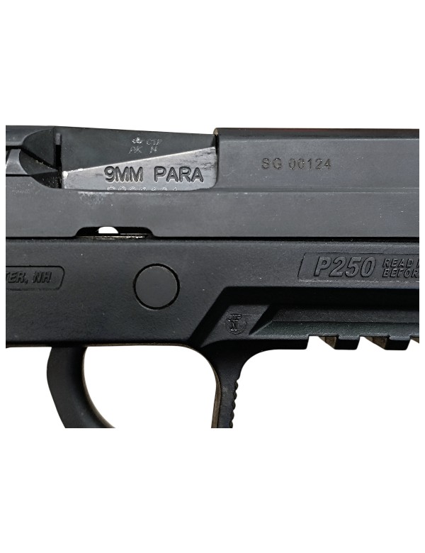 OCCASION PISTOLET SIG SAUER P250 "COMPACT" CALIBRE 9X19