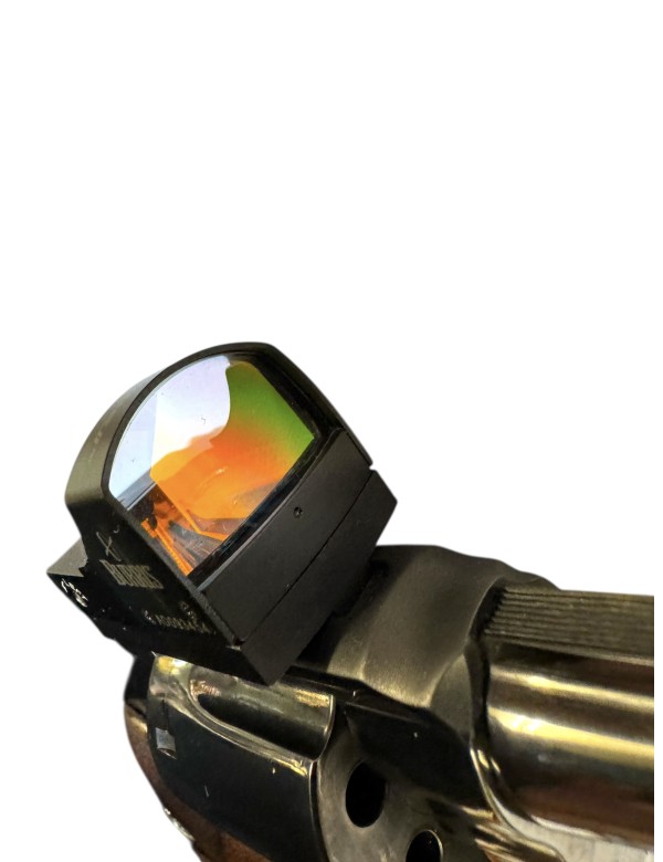 SMITH WESSON MOD 17 K22 + POINT ROUGE CAL 22 OCCASION