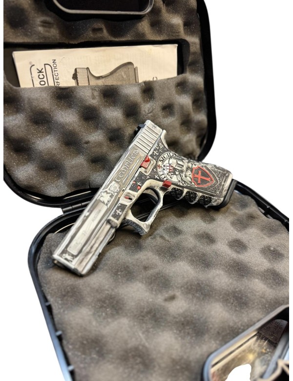 OCCASION GLOCK 17 GEN 3  GRAVURE TEMPLIER CAL 9X19 PARA