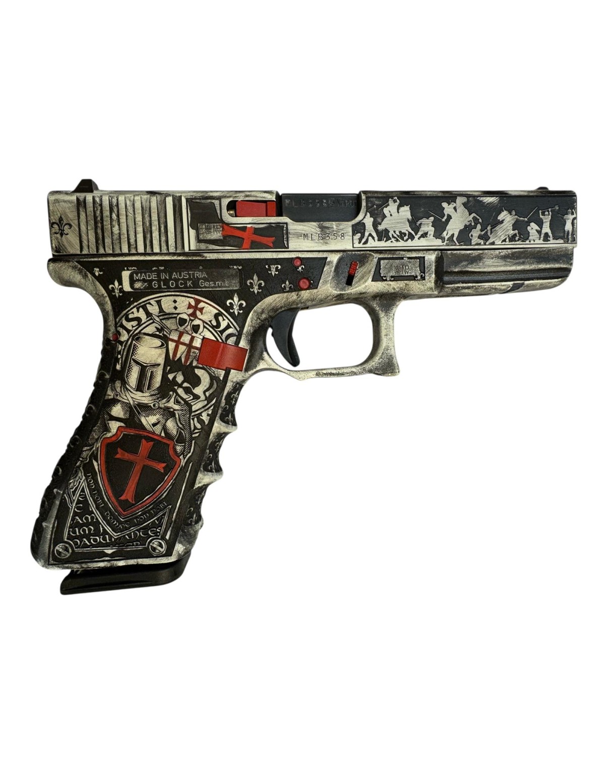 OCCASION GLOCK 17 GEN 3  GRAVURE TEMPLIER CAL 9X19 PARA