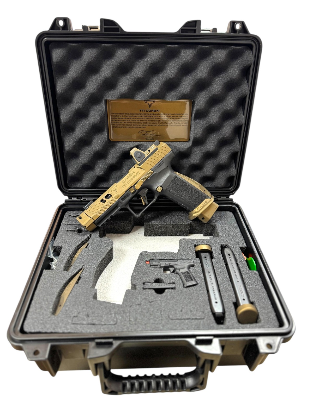 Canik TTI Combat Trijicon RMR06 Pack