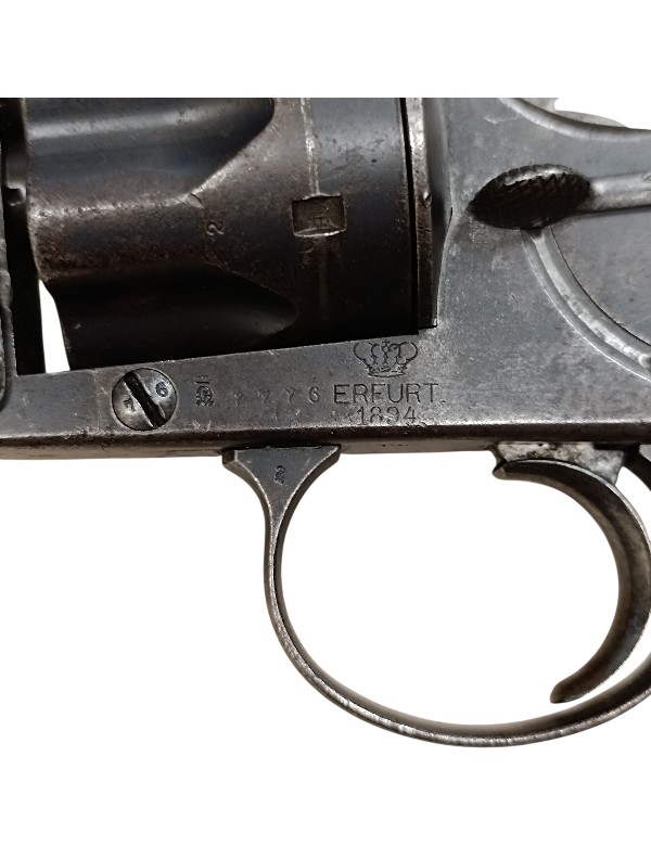 OCCASION REVOLVER ERFURT MOD REICHREVOLVER 1883 CALIBRE 10.6 REICH