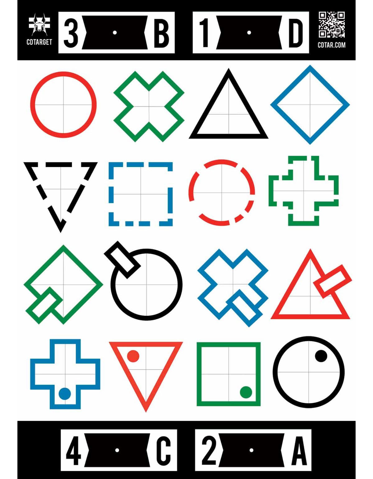 CD TARGET Adaptive One (anti-reflets) x50