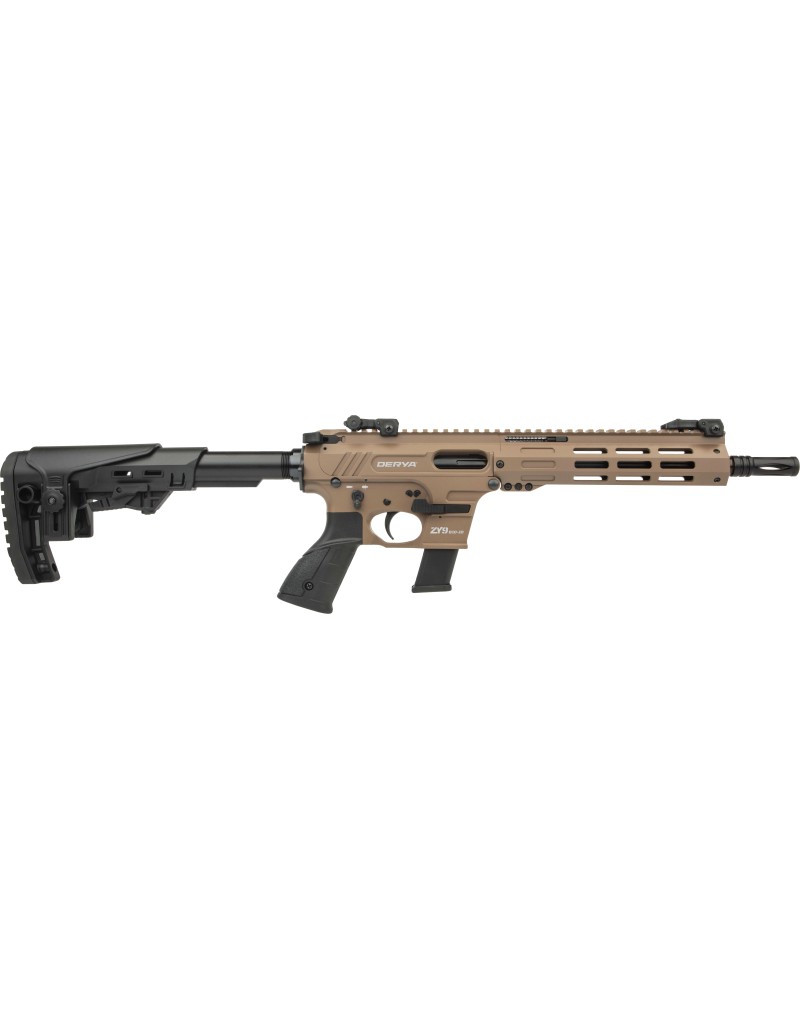 CARABINE DERYA ZY9 FDE DUAL SYSTEME CAL 9X19