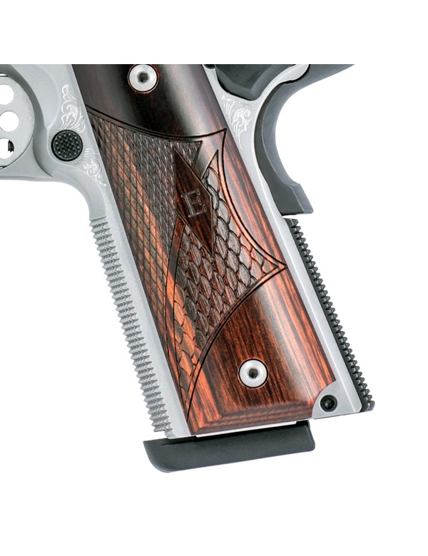 PISTOLET SMITH & WESSON SW 1911 GRAVEE CAL 45ACP // + BOITE BOIS //