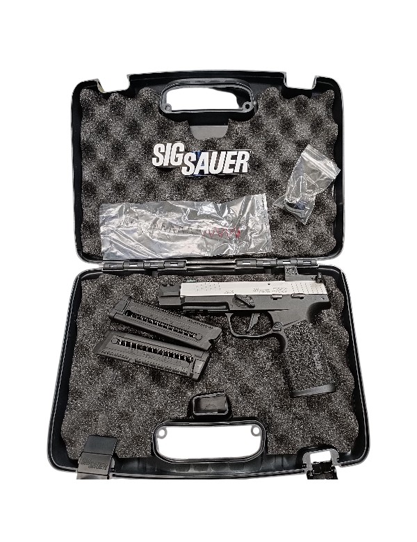 PISTOLET SIG SAUER P322 COMP BICOLOR ROMEO ZERO CALIBRE 22 LR OCCASION