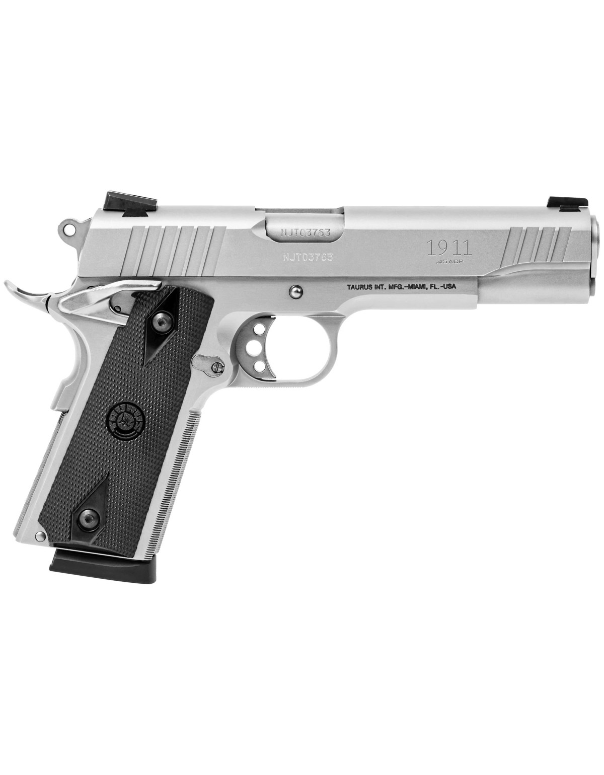PISTOLET TAURUS 1911 INOX CAL: 45ACP DESTOCKAGE