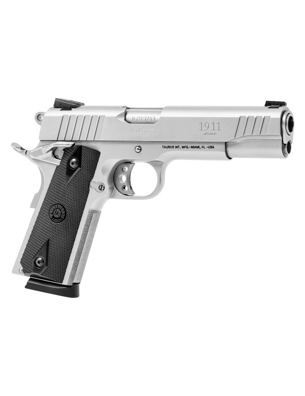 PISTOLET TAURUS 1911 INOX CAL: 45ACP DESTOCKAGE