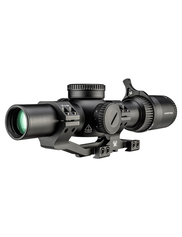 Lunette de tir VORTEX VENOM 1-6x24 SFP ret.AR-BDC3 Moa (2nd plan focal) - Montage Vortex 30mm rail 21mm