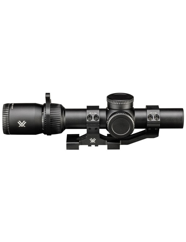 Lunette de tir VORTEX VENOM 1-6x24 SFP ret.AR-BDC3 Moa (2nd plan focal) - Montage Vortex 30mm rail 21mm