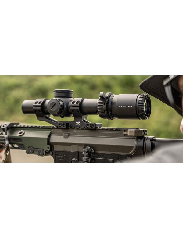 Lunette de tir VORTEX VENOM 1-6x24 SFP ret.AR-BDC3 Moa (2nd plan focal) - Montage Vortex 30mm rail 21mm