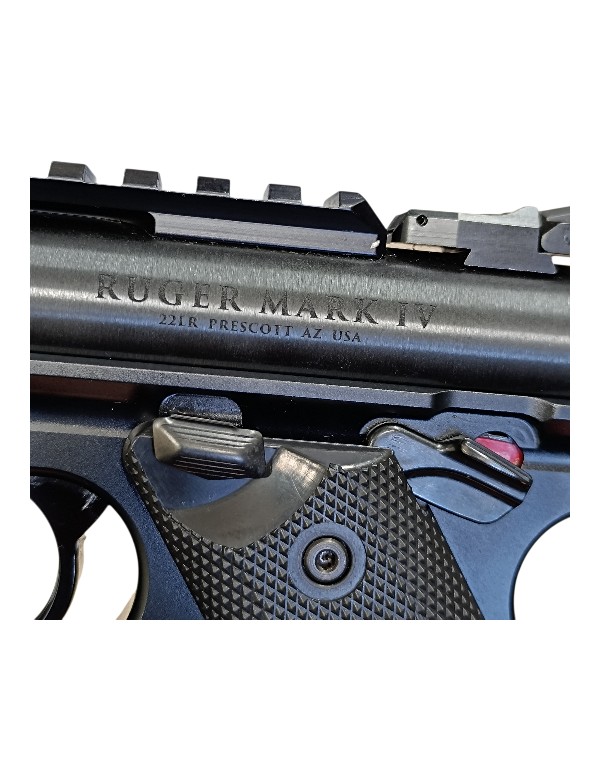 OCCASION PISTOLET RUGER MARK IV TACTICAL CALIBRE 22 LONG RIFLE
