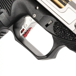 PISTOLET BUL AXE-FS (FULL SIZE) "TOMAHAWK" 9 X 19 (9MM LUGER) SILVER & GOLD