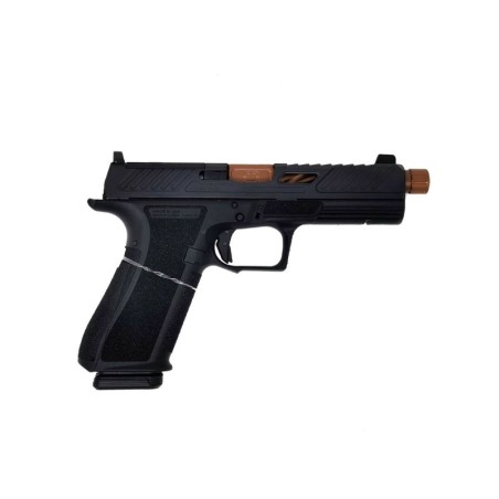 PISTOLET SHADOW SYSTEMS DR920 FILETEE/FLUTE NOIR BRONZE CALIBRE 9X19