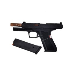 PISTOLET SHADOW SYSTEMS DR920 FILETEE/FLUTE NOIR BRONZE CALIBRE 9X19