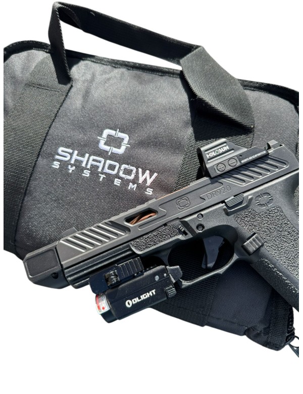 SHADOW SYSTEM DR920 9x19 + Holosun 507c x2 GR + Olight BALDRs OCCASION