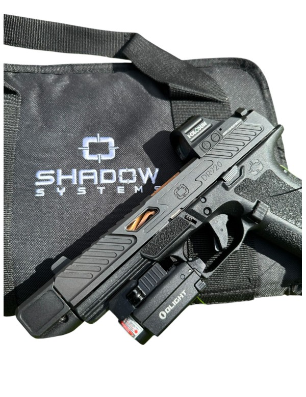 SHADOW SYSTEM DR920 9x19 + Holosun 507c x2 GR + Olight BALDRs OCCASION