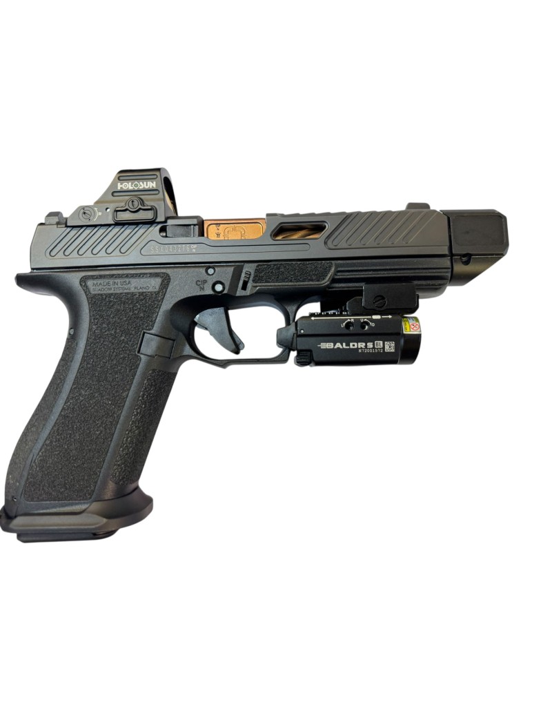 SHADOW SYSTEM DR920 9x19 + Holosun 507c x2 GR + Olight BALDRs OCCASION