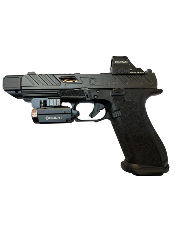 SHADOW SYSTEM DR920 9x19 + Holosun 507c x2 GR + Olight BALDRs OCCASION