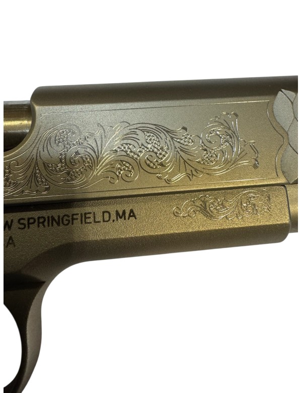 Pistolet semi Automatique SMITH & WESSON Mod. 1911 Engraved (gravé) Cal 45 ACP OCCASION