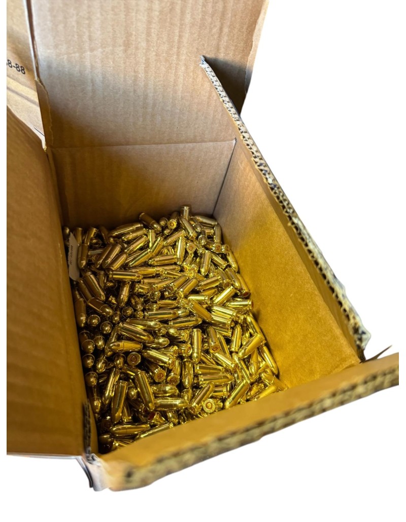 MUNITION 9X19 VRAC FIOCCHI  FMJ 115GR X1000